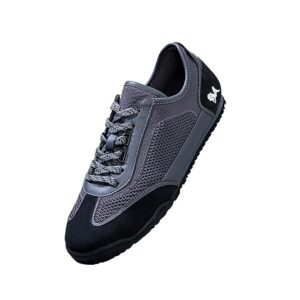 Neeman's The Urban Knits Sneakers for Men | Retro-Inspired Style with Breathable Knit Upper, Cushioned Insole & Natural Rubber Sole for All-Day Comfort